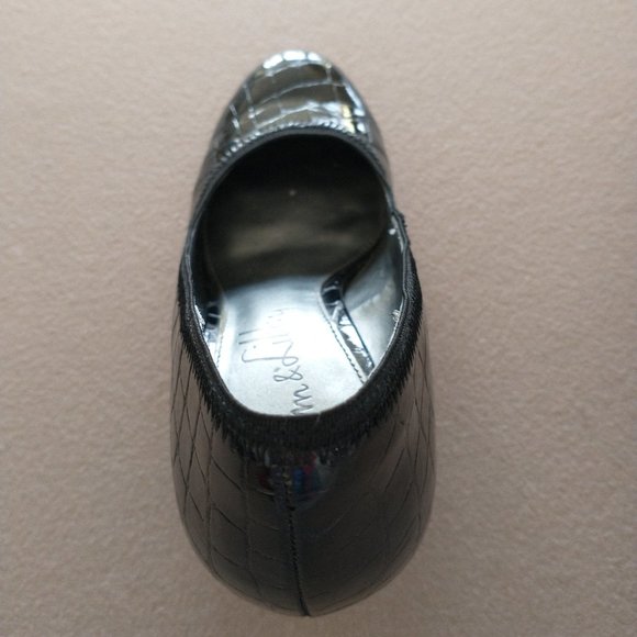 Sam & Libby size 7.5 black heels, approx 3.5" heel height - Picture 8 of 11